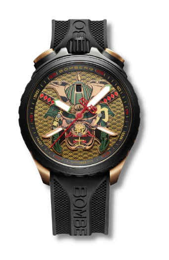 Review Bomberg bolt-68 heritage SAMURAI GOLDEN BS45CHPPKBA.071-1.12 replica watch